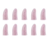 PRETYZOOM Copri Dita da Gioco Antiscivolo e Antisudore in Fibra di Carbonio Set da 10 Pezzi Elasticizzati per Touchscreen Protezione Confortevole e Portatile per Gaming Professionale