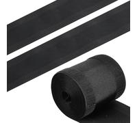 PRETYZOOM Copricavi da Pavimento 3 Metri Chiusura a Strappo, Nascondicavo per Tappeti Ufficio e Casa, Nastro Protettivo Riutilizzabile per Gestione Cavi Sotto Scrivania