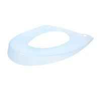 PRETYZOOM Coprisedile Wc in Plastica Antiscivolo Lavabile e Riutilizzabile, Cuscino per Wc Comfort e Sostegno per Bagno Domestico e Pubblico, Fodera Copriwater Facile da Pulire, Colore Blu