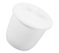 PRETYZOOM Crogiolo in Ptfe da 30ml con Coperchio Bianco per Laboratorio, Resistente All'uso Ripetuto e Previene L'adesione del Campione, per Sintesi di Materiali