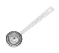 PRETYZOOM Cucchiaio Dosatore Caffè in Acciaio Cucchiaino Resistente con Manico lungo Misurazione Precisa per Caffè Tè e Spezie Utensile Multifunzione Compatto e Bar