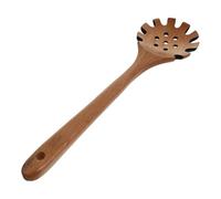 PRETYZOOM Cucchiaio Scolapasta in Faggio Legno, Colino da Cucina Portatile per Spaghetti e Pasta, Utensile da Cucina Manico per Uso Domestico e Facile Pulizia