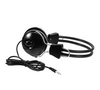 PRETYZOOM Cuffie per Rivelatore di Metalli Leggere e Comode in Plastica Nero, Accessorio per Metal Detector per Uso Outdoor