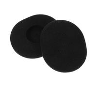PRETYZOOM Cuscinetti Auricolari Ovali 2 Pezzi in Spugna Compatibili con H800, Protezione e Comfort per Cuffie Antirumore Nero