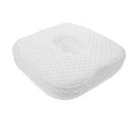 PRETYZOOM Cuscino per Piercing All'orecchio con Foro Singolo Cuscino da Viaggio in Memory Foam per Dormire di Lato Supporto Ergonomico per Padiglione Auricolare Protezione da Pressione