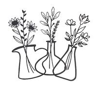 PRETYZOOM Decorazione Da Parete in Filo Metallico 3 Pezzi Vaso Per Fiori Pendente in Ferro Da Appendere Alla Parete Decorazione Per La Casa Per Il Soggiorno