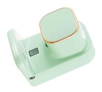 PRETYZOOM Dispenser Elettrico Per Dentifricio Da Parete Supporto Per Dentifricio Senza Foratura Porta Spazzolino Compatto e Pratico Per Bagno