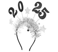 PRETYZOOM Fasce per Capelli Numeri di Capodanno Copricapo di Capodanno Ghirlanda di Stelle per Donne e Adolescenti