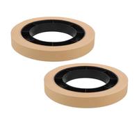 PRETYZOOM Fascette per Banconote Autoadesive 2 Pezzi, Cinghie di Carta per Contanti Compatibili Macchine di Reggiatura Bancarie, Organizzatorte per Fasce di Valuta per Uffici e Banche,