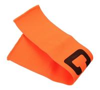 PRETYZOOM Fascia da Capitano Calcio Fluorescente Rossa Armband Leggero e Portatile per Squadre Calcio Basket Hockey e Baseball Fasce Capitano Sportive Professionali