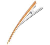 PRETYZOOM Fermaglio per Capelli Becco d'Oca Vintage in Acetato Clip Elegante e Delicata per Donna Accessorio Moda Color Oro Rosa per Feste e Occasioni Speciali