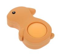 PRETYZOOM Fermaporta per Porta Sicurezza per Ragazzo Ragazza Ragazza Protezione Contro Lesioni Materiale Plastico Sicuro Design Forma di Coniglietto Pasquale Colore Arancione Installazione R