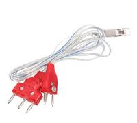 PRETYZOOM Filo per Scherma Foil Professionale Rosso Clip di Sicurezza Multiuso per Connessione Affidabile Materiale Resistente per Protezione e Controllo Ottimale Adatto Competizioni e