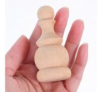 PRETYZOOM Finials in Legno Massello per Mobili e Scale Ornamenti Intagliati Mano Decorazioni Artigianali per Abbellimento Camera e Soprammobili Casa Design Ponte Romano Classico Finiture