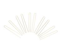 PRETYZOOM Forcine per Chioma Donna a Forma di U 10 Pezzi in Lega Dorata Elegante Accessori per Chioma la Vita Quotidiana i Viaggi