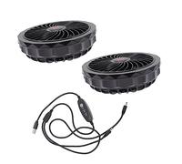 PRETYZOOM Gilet Raffreddamento con Ventilatore USB per Abbigliamento Climatizzato Leggero e Portatile per e Attività All Aperto Facile da Installare e Utilizzare