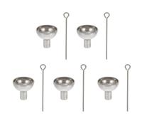 PRETYZOOM Imbuto Piccolo in Acciaio Inossidabile Resistente, Set Mini Imbuto per Polveri, per Dosare senza Fuoriuscite in Cucina o Profumeria