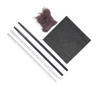 PRETYZOOM Kit di Esperimenti Elettrostatici per Scuole con Bastone e Panno in Seta, Strumento Didattico Fisico per Dimostrare Principi di Elettricità Statica in Lezioni di Fisica