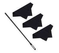 PRETYZOOM Kit di Pulizia per Flauto Asta Lunga e Panni Resistenti Set Portatile per Strumenti a Fiato come Clarinetto e Sassofono Accessori per la Pulizia Interna senza Graffi