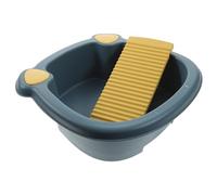 PRETYZOOM Lavandino per Lavanderia in Materiale Sano e Insapore Asse da Lavare Estraibile Design Orecchie di Gatto Unico Multiuso per Bagno Lavaggio Mani e Vestiti