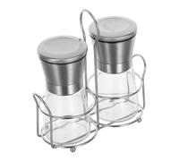 PRETYZOOM Macinapepe Macina Spezie Smerigliatrice Per Il Condimento a Mano Mini Smerigliatrice Multifunzione e Sale o Inossidabile