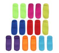 PRETYZOOM Manicotti 16 Pezzi per Ghiaccioli in Neoprene Riutilizzabili Leggeri e Facili da Pulire, Custodie per Stagione Calda e Campeggio