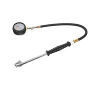 PRETYZOOM Manometro a Quadrante per Pneumatici Auto, Camion e Moto - Strumento Manuale in Metallo ad Alta Precisione per Controllo Pressione Pneumatici e Gonfiaggio in Ambito