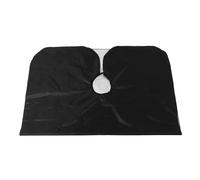 PRETYZOOM Mantellina Taglio Capelli Nero Antistatica per Parrucchiere Mantello Professionale per Salone Grembiule e Resistente per Taglio e Permanente