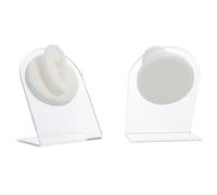PRETYZOOM Modello di Orecchio Espositore Orecchini in Silicone per Pratica Piercing per Buona Resistenza e Morbidezza per Studenti e Appassionati di Medicina