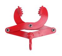 PRETYZOOM Morsetto Estrattore Pallets in Acciaio Rosso, Pinza per Sollevamento Robusta e Pratica, per Strutture di Spedizione e Produzione