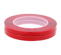 PRETYZOOM Nastro Adesivo Doppio Trasparente Acrilico per Unghie 2 Pezzi Facile da Usare Non Lascia Segni per Esposizione Nail Art