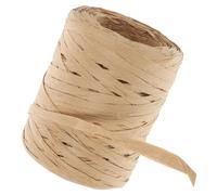 PRETYZOOM Nastro di Carta Rafia Naturale Spago Resistente per Confezioni Regalo Decorazioni Fai da Te e Intrecci Artigianali Nastro per Bouquet e Imballaggi Rustici