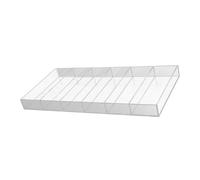 PRETYZOOM Organizzatore per Occhiali da Sole in Acrilico Design a Sei Scomparti, Compatto e Facile da Pulire, per Esposizione in Ambienti Retail