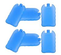 PRETYZOOM Pacchi di Ghiaccio Riutilizzabili per Condizionatore d'Aria Portatile - Set da 6 Blocchi Refrigeranti Medi in Contenitore di Plastica Resistente - Accessori per Ventilatori