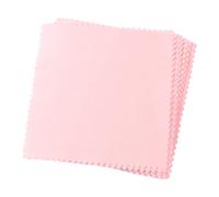 PRETYZOOM Panni per Occhiali in Microfibra 80 Pezzi, per Pulizia di Occhiali e Superfici Delicate come Schermi e Gioielli, Rimuove Olio e Polvere (Rosa)