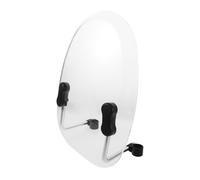 PRETYZOOM Parabrezza Anteriore PC per Scooter Elettrico, Deflettore Antivento per Ragazzo Ragazza Installazione Rapida e Sicurezza Migliorata, per Guida All'aperto