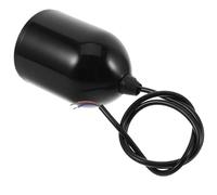 PRETYZOOM Paralume Industriale a Gabbia in Metallo Nero Coprilampada a Cono per Lampada a Sospensione Paralume Decorativo Resistente per Ufficio Fabbrica e Loft