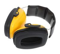 PRETYZOOM Paraorecchie Antirumore, Cuffie Protettive Acustiche Gialle, Leggere, in Spugna, Abs, Ferro e Pu, per Studio e Ascolto