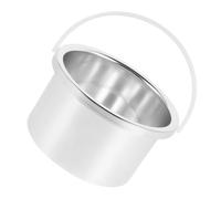 PRETYZOOM Pentolino in Lega di Alluminio per Macchina Sciogliere Cera Scaldacera Professionale Resistente e Sicuro per Depilazione e Terapia con Cera