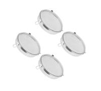 PRETYZOOM Per Posate in Acciaio Inossidabile Per Lavastoviglie 4 Pezzi Cestino in Rete Per Utensili Gabbia Di Stoccaggio Rotonda Per Lavastoviglie