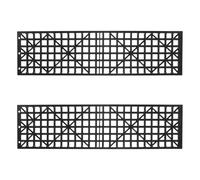 PRETYZOOM Piastra Antiscivolo Pieghevole 1 in Plastica Nera Resistente per Ruote su e Buche Accessorio di Trazione per Auto per Pneumatici Auto