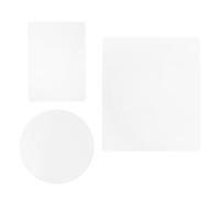 PRETYZOOM Piastra in Gel Riutilizzabile per Pittura e Stampa Artistica 3 Pezzi Formato A4/A5/Rotonda Lastre Morbide Sicure per Adatta per Scrapbooking Journaling e Progetti Creativi Fai