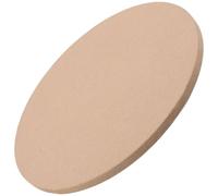 PRETYZOOM Piatto Rotondo in Legno per Ceramica Beige, Supporto Stabile per Asciugare e Modellare Argilla, Strumento Essenziale per Artisti della Ceramica