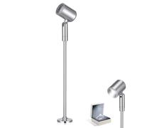 PRETYZOOM Piccolo Faretto Led Per Vetrine Gioielli Luce a Punto Interna Regolabile 3W Spot Led Per Display Gioielli Lampada Da Esposizione 8.46 X 1.18 X 0.91In Risparmio Energetico E Protezione Occhi