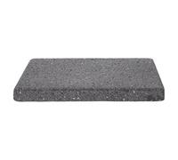 PRETYZOOM Pietra Lavica Riutilizzabile per Barbecue Coreano Elevata Ritenzione di Calore, Forma Rettangolare 16,8x15,5x1,5 Cm, per Carne alla Brace e Grigliate Minimaliste