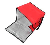 PRETYZOOM Porta Vivande Termico Borsa Per Consegna Cibo Caldo Con Interno Spazioso Resistente All Usura Per Asporto Catering e Consegne All Aperto