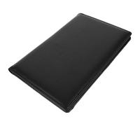 PRETYZOOM Portablocco per Ristorante Piccolo in Pu Resistente, Libretto degli Assegni Multiuso Porta Carte di Credito, Cartella per Menu e Lavagna Scrivibile per Bar e Servizio Clienti