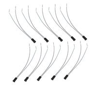 PRETYZOOM Portalampada G4 a Bassa Tensione in Plastica, Base Per Lampada in Miniatura 20 Cm, Set 10 Pezzi Per Illuminazione Affidabile Ed Elettrica Domestica