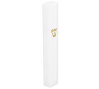 PRETYZOOM Post Porta Porta Benedetto Mezouza Mezouza Mezouza Scritture Mezouza Cristiana Mezouza Autoadesivo Israele Porta Mezuza Hanukkah Mezouza Affare Mezouza Ebrea Bianca Acrilico