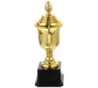 PRETYZOOM Premio Creativo in Plastica Oro Personalizzabile con Incisione per Giochi e Feste Design Sicuro con Superficie Liscia Ricordo di Infanzia Luminoso e Realistico